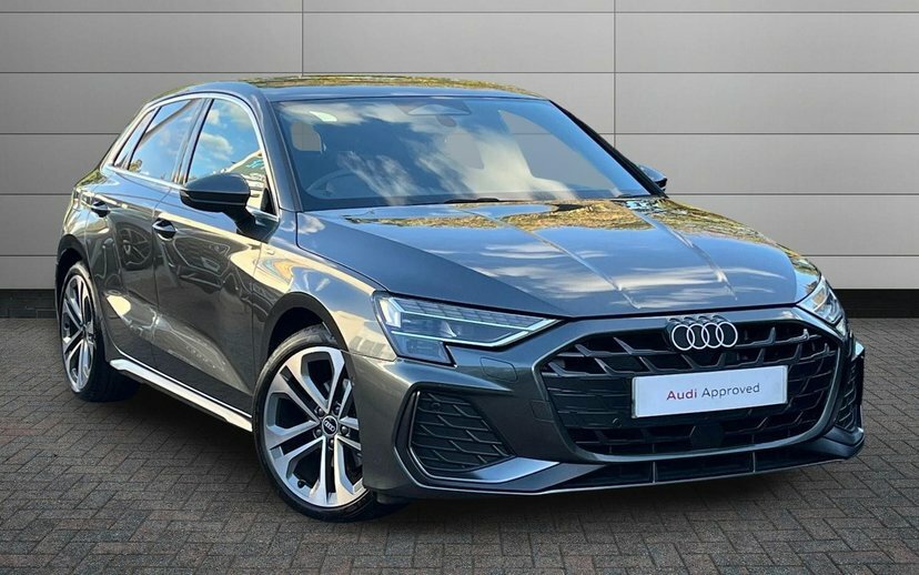 Audi A3 1.5 Tfsi S Line Sportback S Tronic 150 Grey