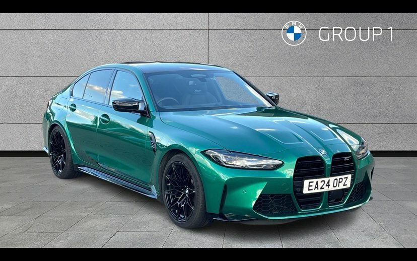 BMW M3 M3 Competition M Xdrive Saloon Green