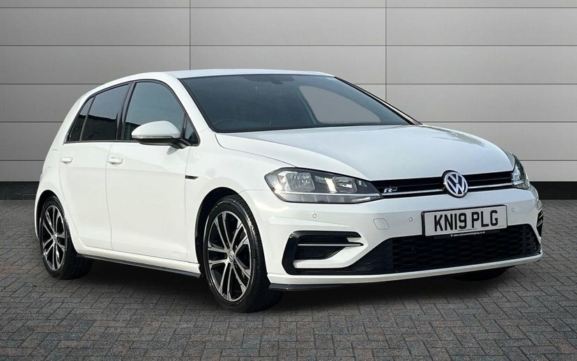 Volkswagen Golf 1.5 Tsi Evo Gpf R-line Hatchback Dsg 1 White