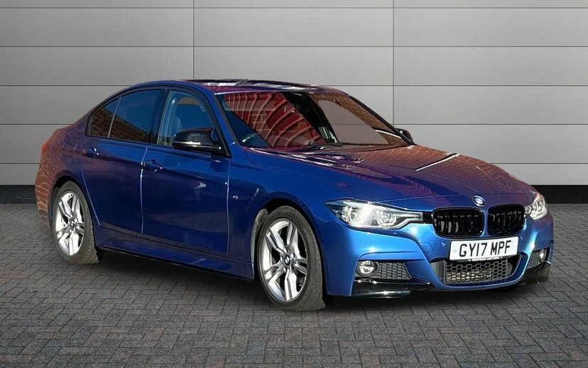 BMW 3 Series 3.0 330D M Sport Saloon 258 Ps Blue