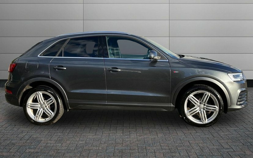 Audi Q3 2.0 Tdi S Line Plus Suv Quattro Grey #4