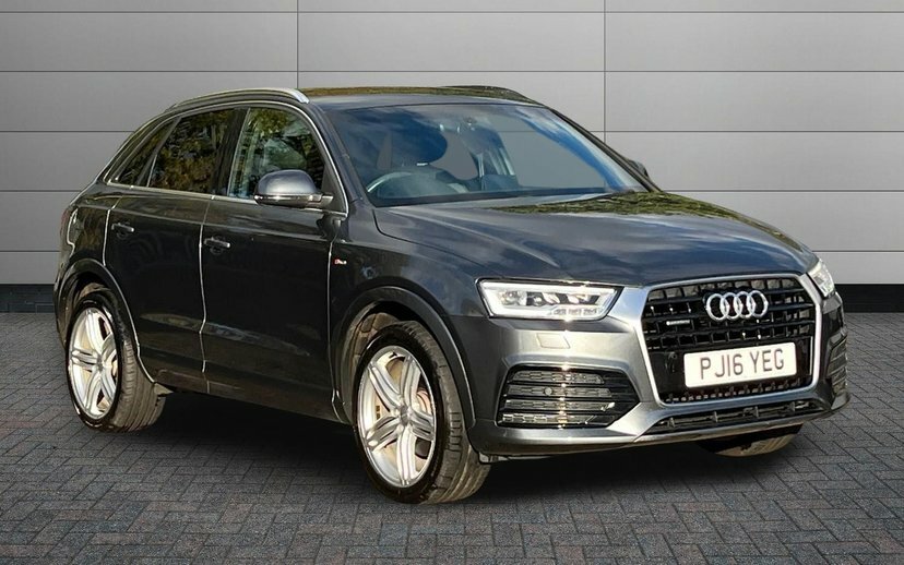 Audi Q3 2.0 Tdi S Line Plus Suv Quattro Grey