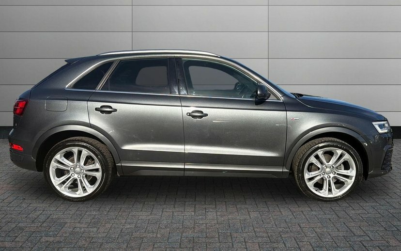 Audi Q3 2.0 Tfsi S Line Plus Suv S Tronic Quatt Grey #4