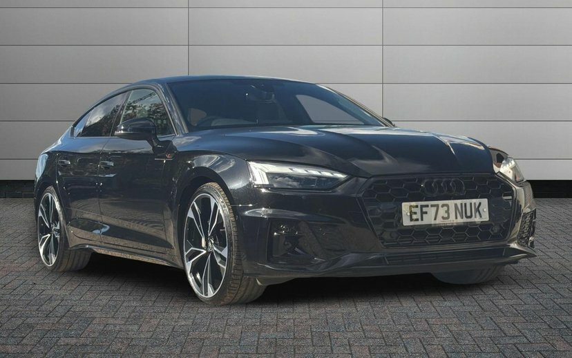 Audi A5 2.0 Tfsi 40 Black Edition Sportback S T Black