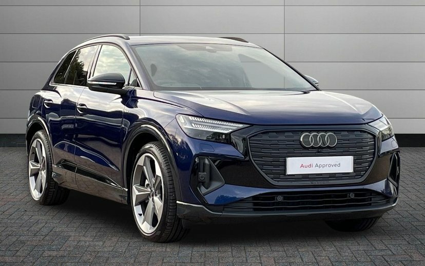 Audi Q4 E Tron 45 Black Edition Suv 82Kwh 286 Blue