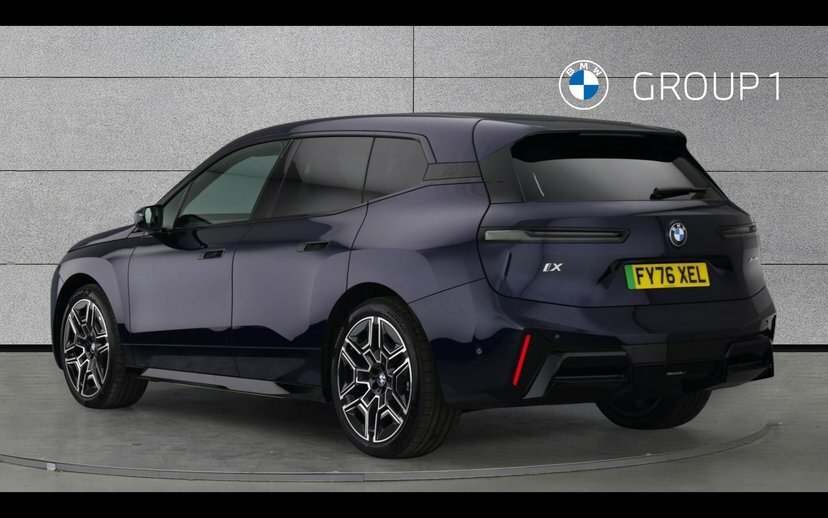 BMW iX Ix Xdrive45 M Sport Blue #2