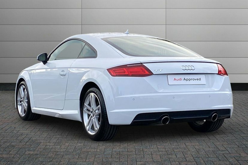 Audi TT 2.0 Tfsi 40 Sport Coupe S Tronic 197 P White #3