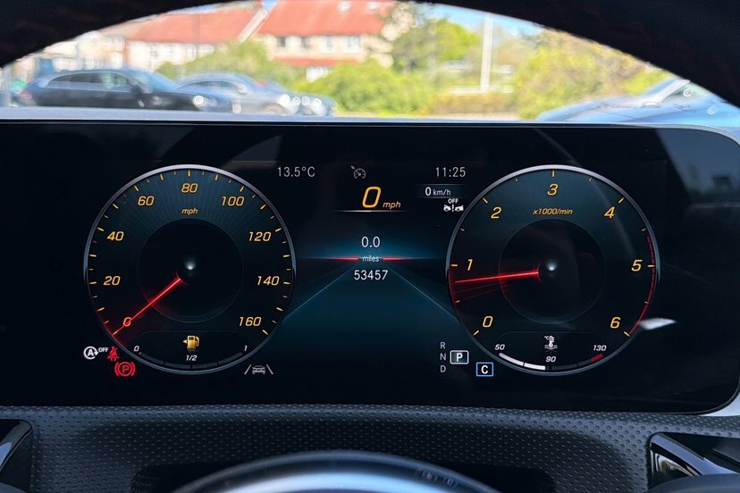 Mercedes-Benz CLA Class Cla220d Amg Line Night Edition Premium Plus Coupe White #6
