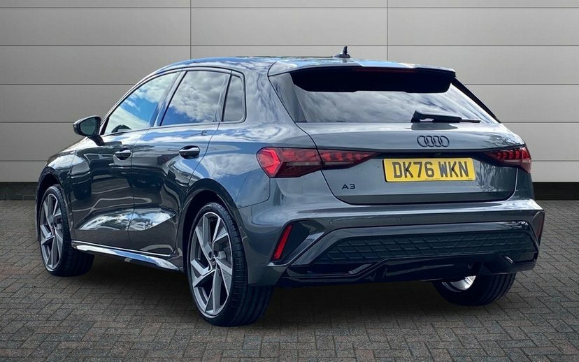 Audi A3 1.5 Tfsi Black Edition Sportback S Tron Grey #3