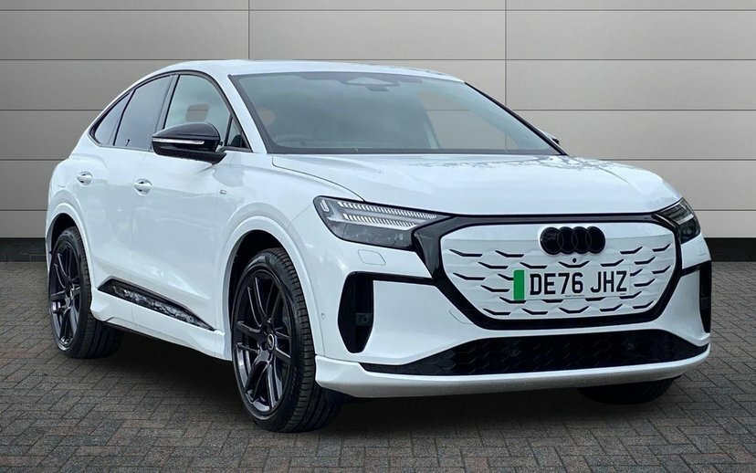 Audi Q4 E Tron 82Kwh Performance Vorsprung Sportback White