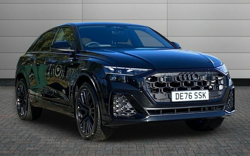 Audi Q8 e tron 3.0 E-hybrid V6 22Kwh Black Edition Suv Black