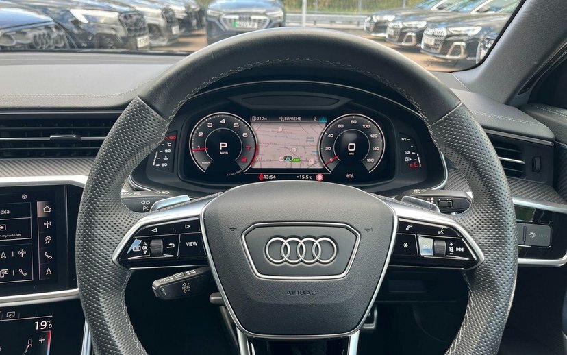 Audi A6 Saloon A6 S Line Black Edition 50 Tfsi E Quattro S-a Black #22
