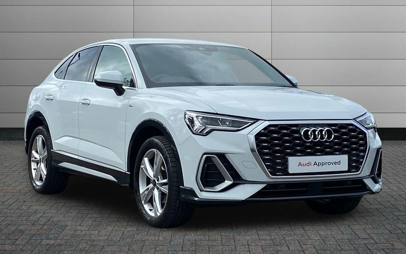 Audi Q3 1.5 Tfsi Cod 35 S Line Sportback S Tron White
