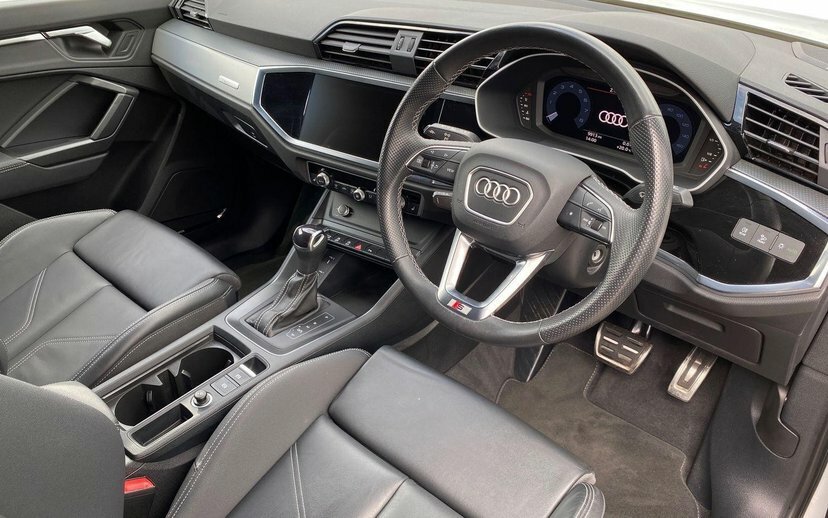 Audi Q3 1.5 Tfsi Cod 35 S Line Sportback S Tron White #6