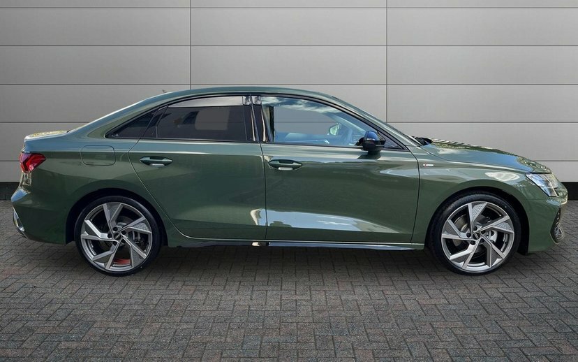 Audi A3 1.5 Tfsi 35 Black Edition Saloon S Tron Green #4