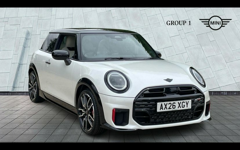 Mini Hatch John Cooper Works White