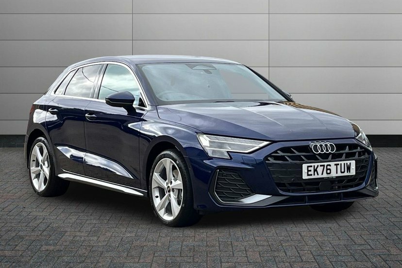Audi A3 1.5 Tfsie S Line Sportback Plug-in Hybr Blue
