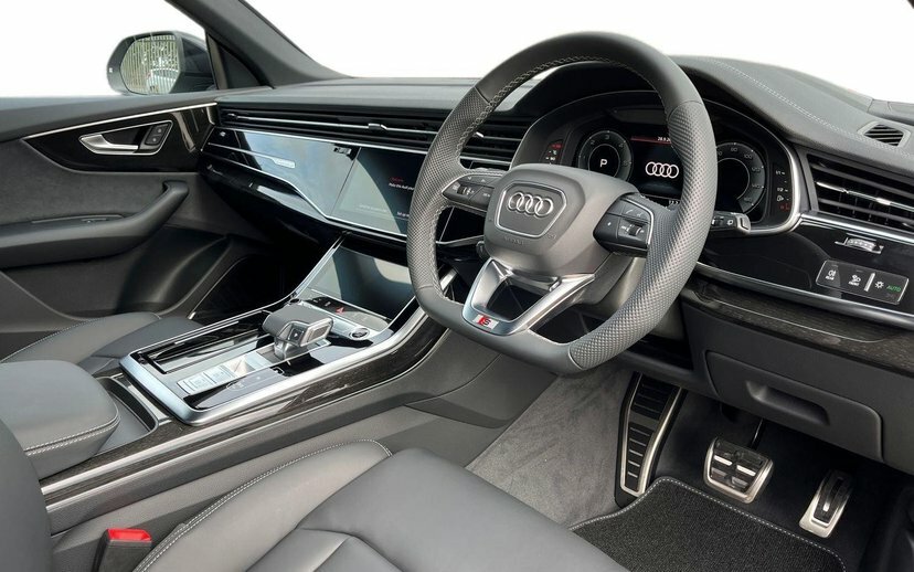 Audi Q8 3.0 Tdi V6 Black Edition Suv Tiptronic Silver #6