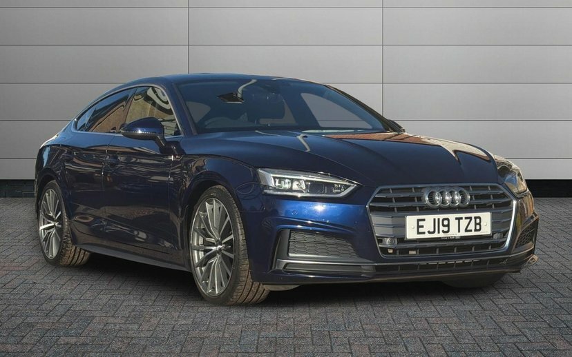 Audi A5 2.0 Tfsi 40 S Line Sportback S Tronic Blue