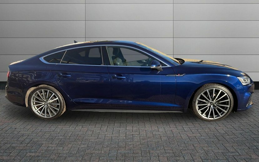Audi A5 2.0 Tfsi 40 S Line Sportback S Tronic Blue #4