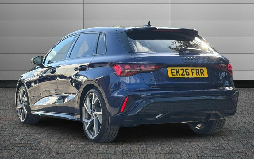 Audi A3 1.5 Tfsi Black Edition Sportback S Tron Blue #3