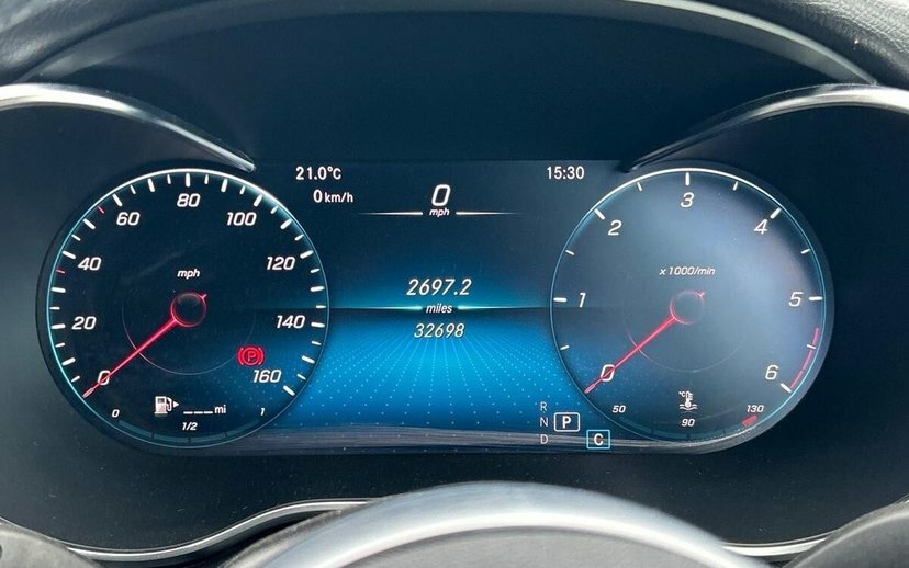 Mercedes-Benz C Class 2.0 C300d Amg Line Premium Cabriolet Grey #6