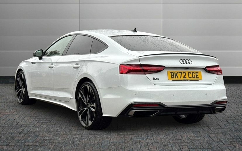 Audi A5 2.0 Tdi 35 Black Edition Sportback S Tr White #3