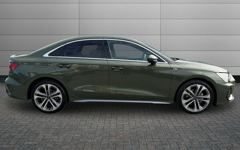 Audi A3 1.5 Tfsi 35 S Line Saloon S Tronic 150 Green #4