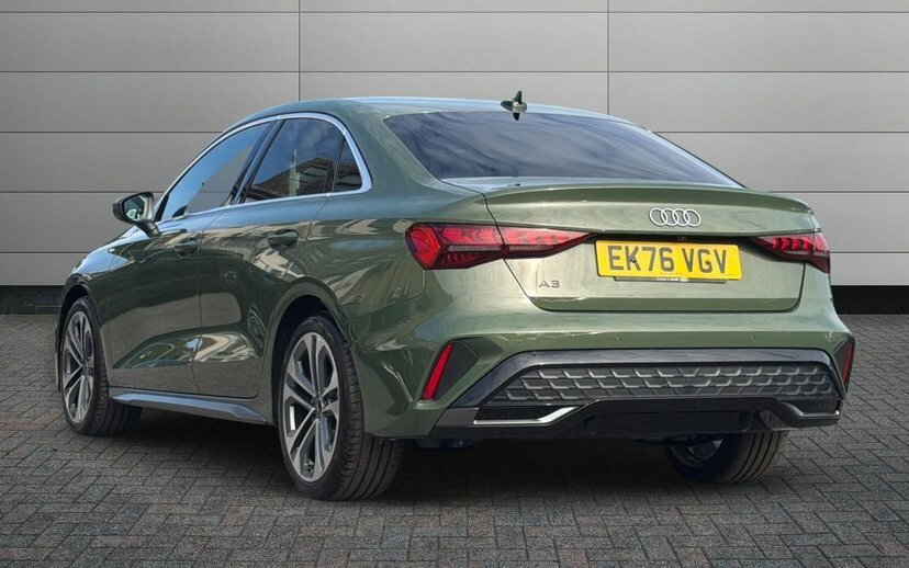 Audi A3 1.5 Tfsi 35 S Line Saloon S Tronic 150 Green #3