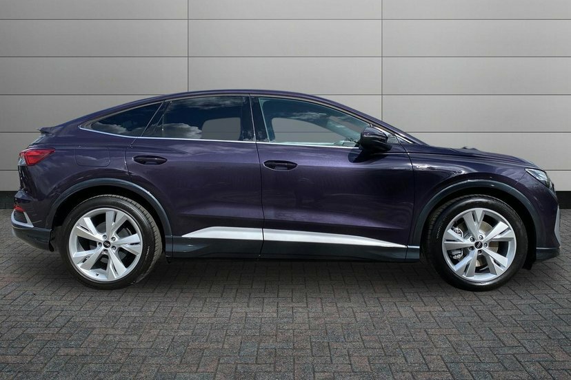 Audi Q4 E Tron 45 S Line Sportback 82Kwh 286 P Grey #4