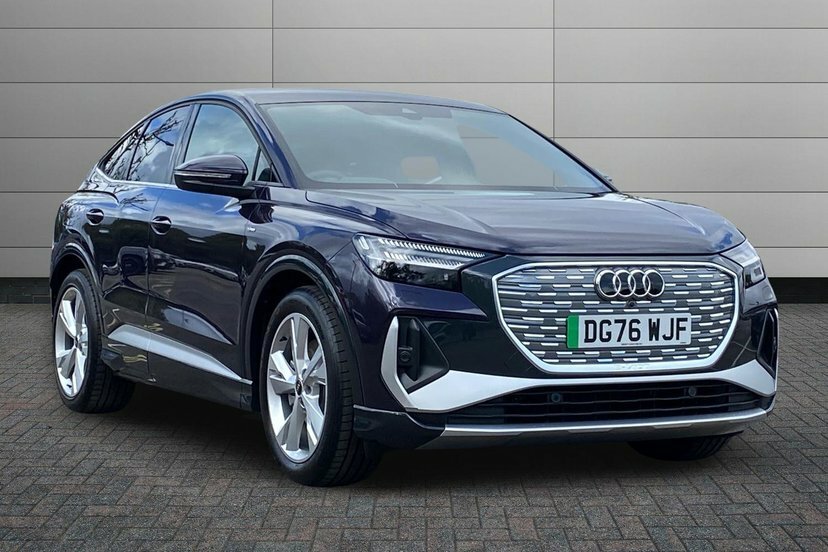 Audi Q4 E Tron 45 S Line Sportback 82Kwh 286 P Grey