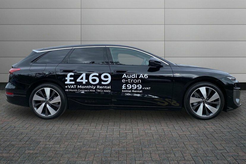 Audi A6 E-tron Avant 83Kwh S Line Estate 286 Ps Black #4