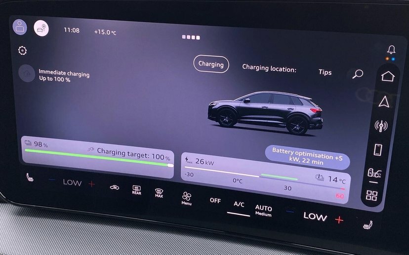Audi Q4 E Tron 45 Black Edition 5-Door 82Kwh Blue #23
