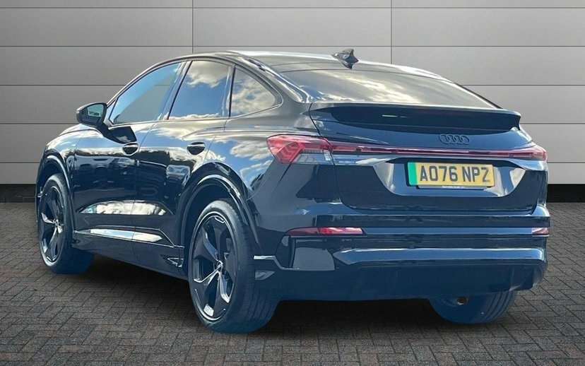 Audi Q4 E Tron 82Kwh Performance Black Edition Sportback Elec Black #3