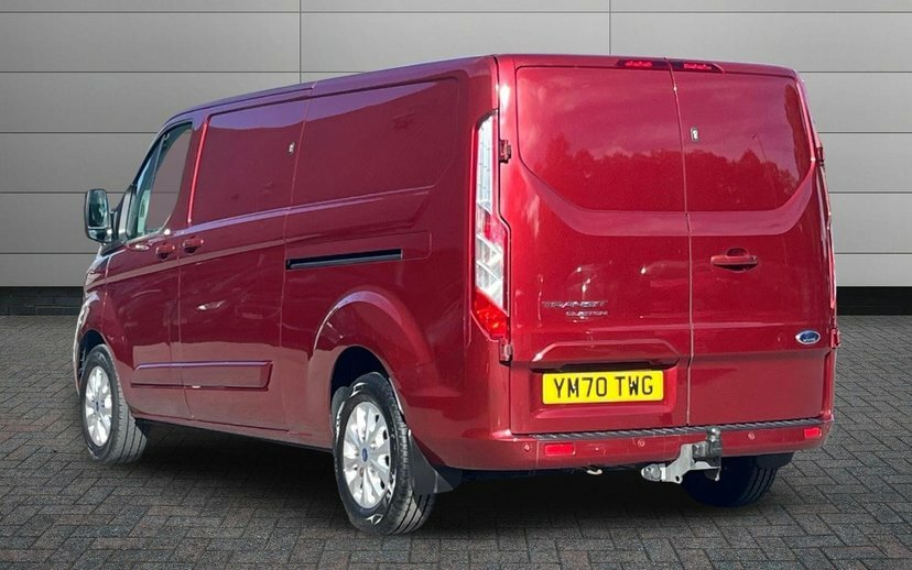 Ford Transit Custom 2.0 320 Ecoblue Limited Panel Van Manua Red #3