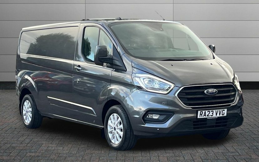 Ford Transit Custom 2.0 300 Ecoblue Limited Panel Van Manua Grey