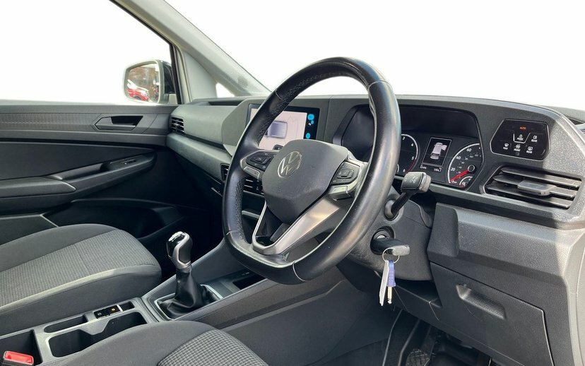 Volkswagen Caddy 2.0 Tdi 102Ps Commerce Pro Van Silver #6