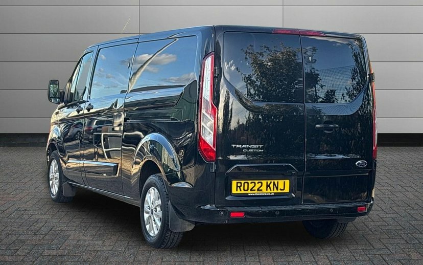Ford Transit Custom 2.0 300 Ecoblue Limited Panel Van Manua Black #3