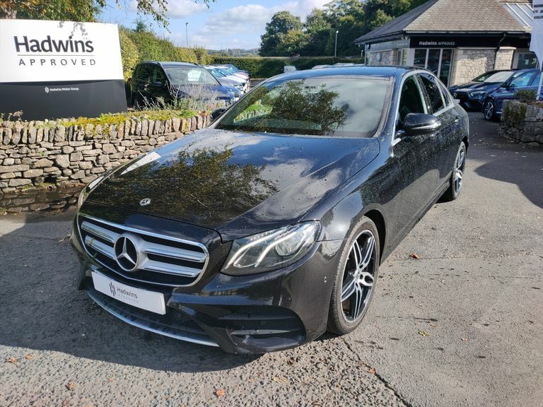 Mercedes-Benz E Class E220d Amg Line 9G-tronic Black