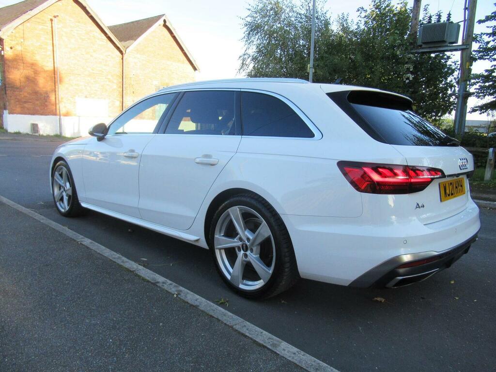 Audi A4 Avant 2.0 Tdi 35 S Line S Tronic Euro 6 Ss White #5