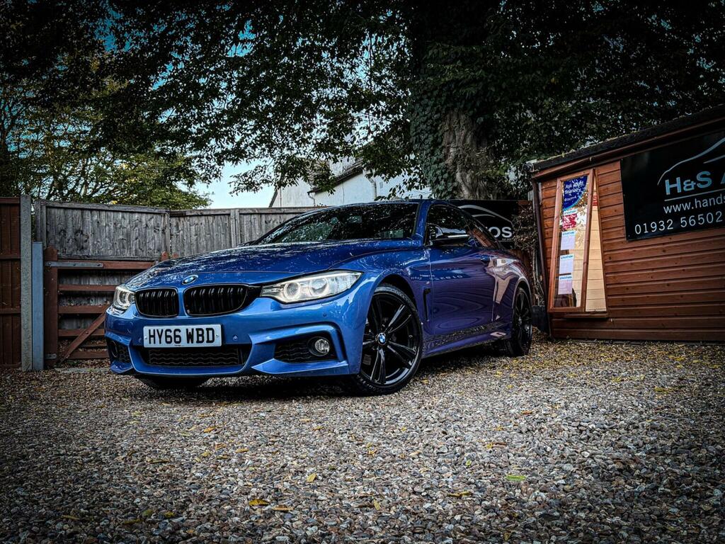 BMW 4 Series 2.0 420I M Sport Euro 6 Ss Blue #3