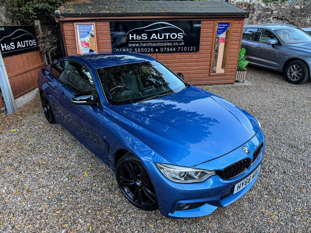 BMW 4 Series 2.0 420I M Sport Euro 6 Ss Blue #4