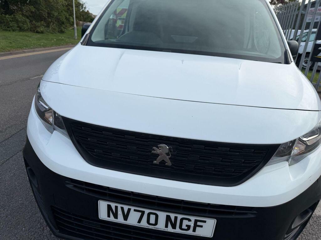 Peugeot Partner 1.5 Bluehdi 1000 Professional Standard Panel Van S White #2