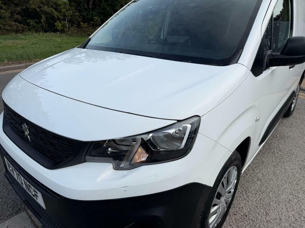Peugeot Partner 1.5 Bluehdi 1000 Professional Standard Panel Van S White #3