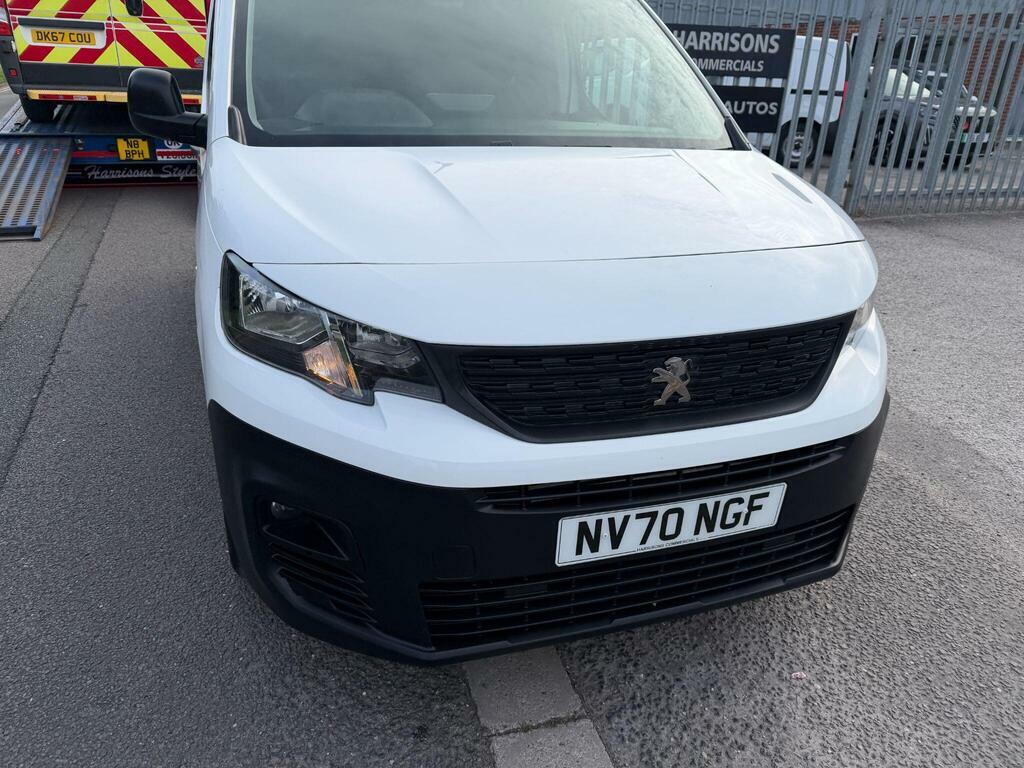 Peugeot Partner 1.5 Bluehdi 1000 Professional Standard Panel Van S White