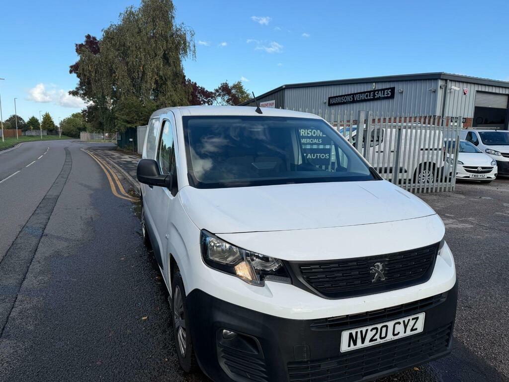 Peugeot Partner 1.5 Bluehdi 1000 Professional Standard Panel Van S White
