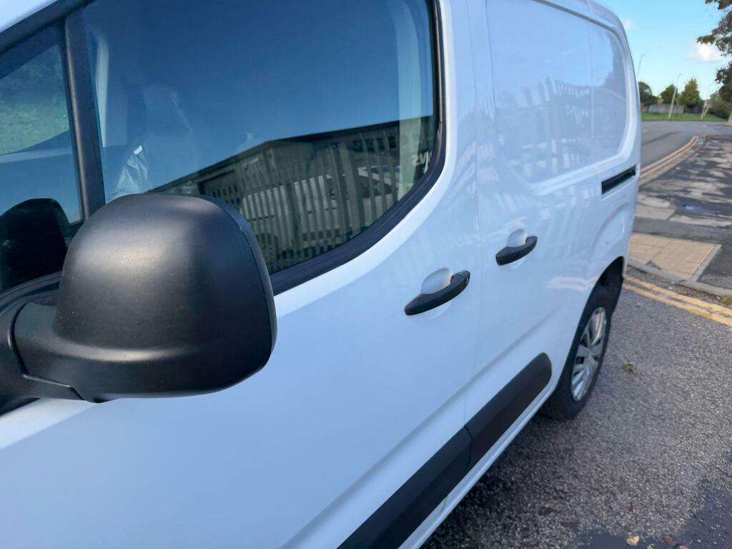 Peugeot Partner 1.5 Bluehdi 1000 Professional Standard Panel Van S White #5
