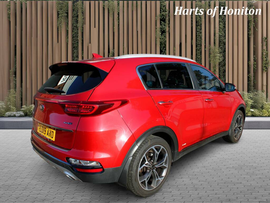 Kia Sportage 1.6 Crdi Isg Gt-line Red #2
