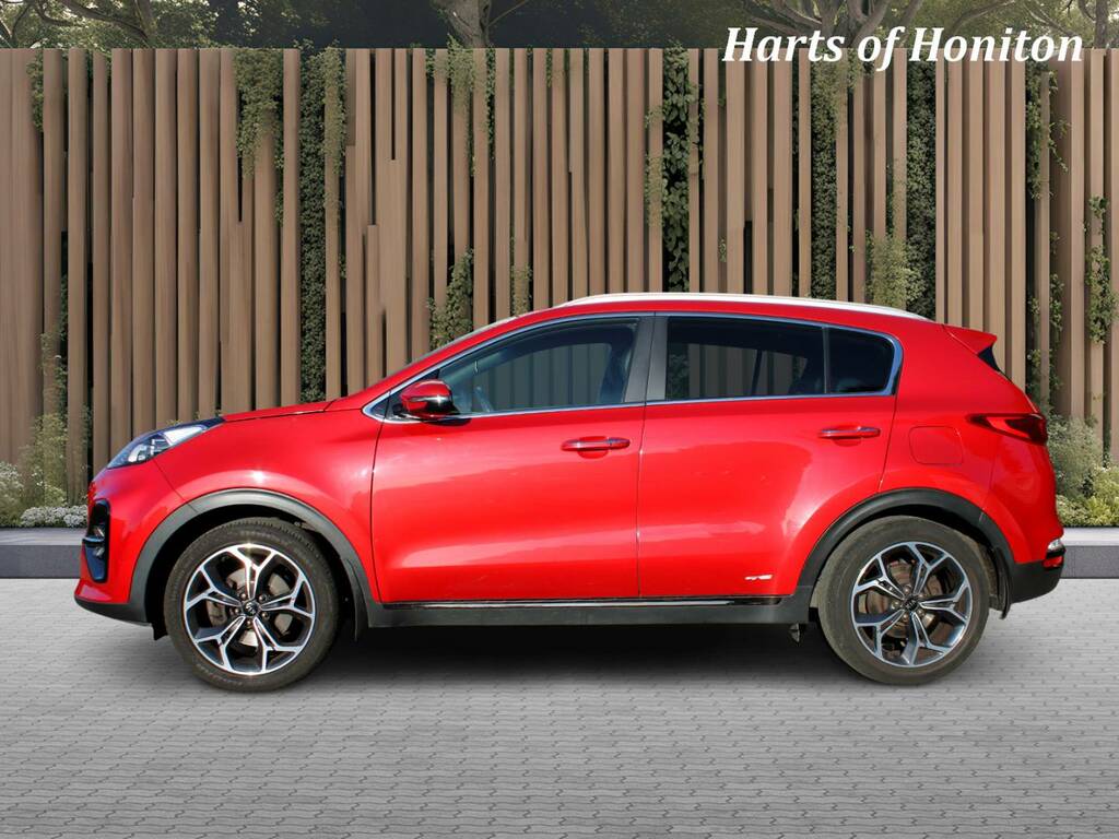 Kia Sportage 1.6 Crdi Isg Gt-line Red #6