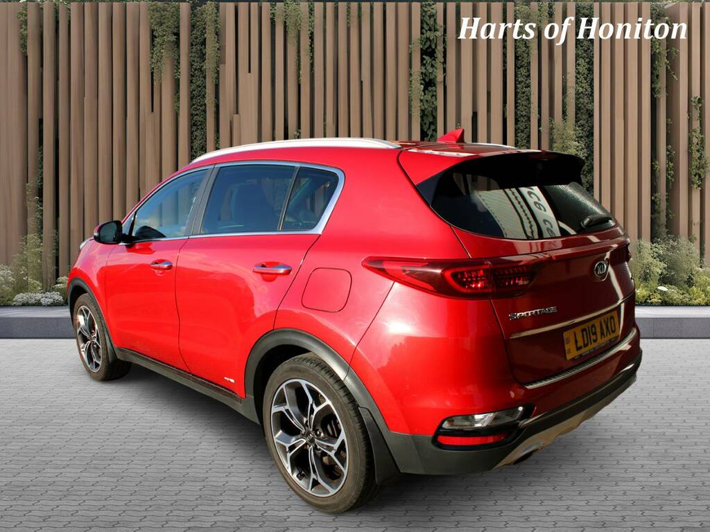 Kia Sportage 1.6 Crdi Isg Gt-line Red #4